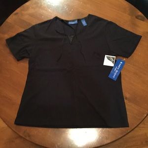 Karen Scott Sport Black Top